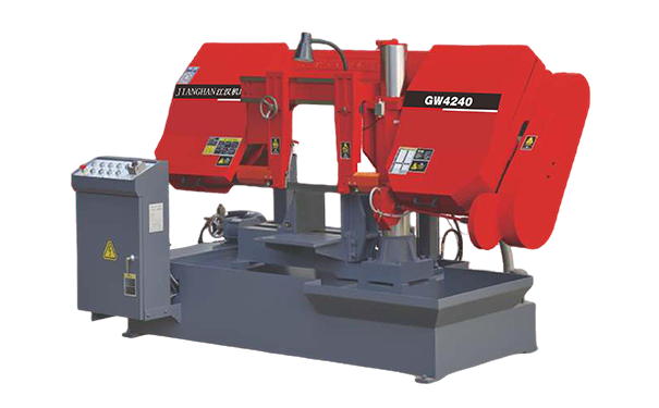 弋阳GW4240双柱卧式带锯床