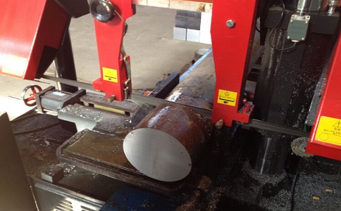 弋阳卧式带锯床加工时出现明显振荡如何排查？